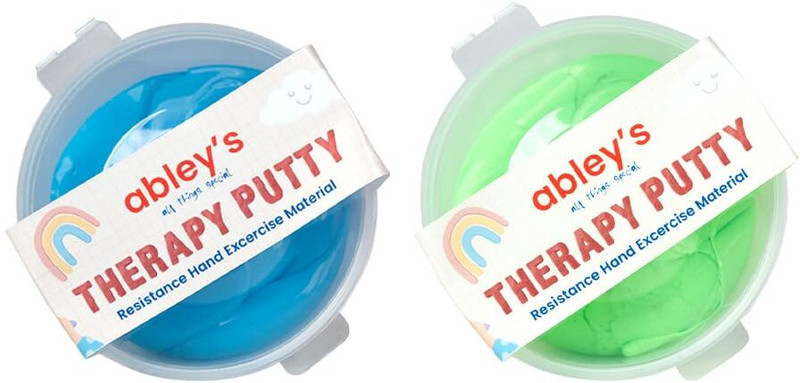 abley's Yellow Therapy Putty (100g) - Extra-Soft Hand Exercise Tool Yellow Putty Toy