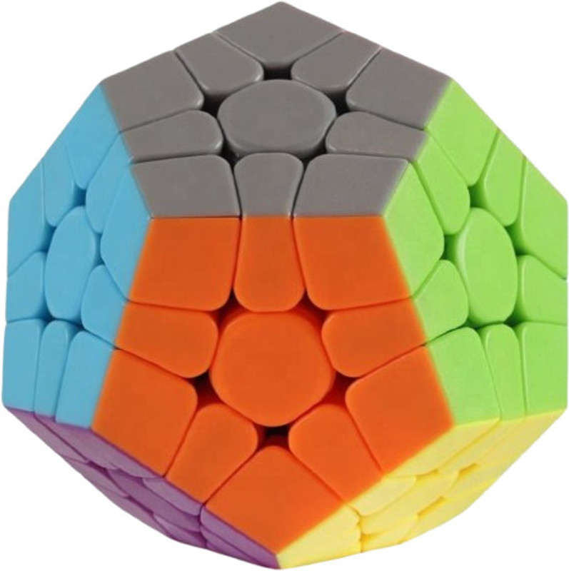 Hello Toys Megaminx Magic Cube | Stickerless Speed Puzzle | Smooth Turning, Anti-Pop |(1 Pieces)