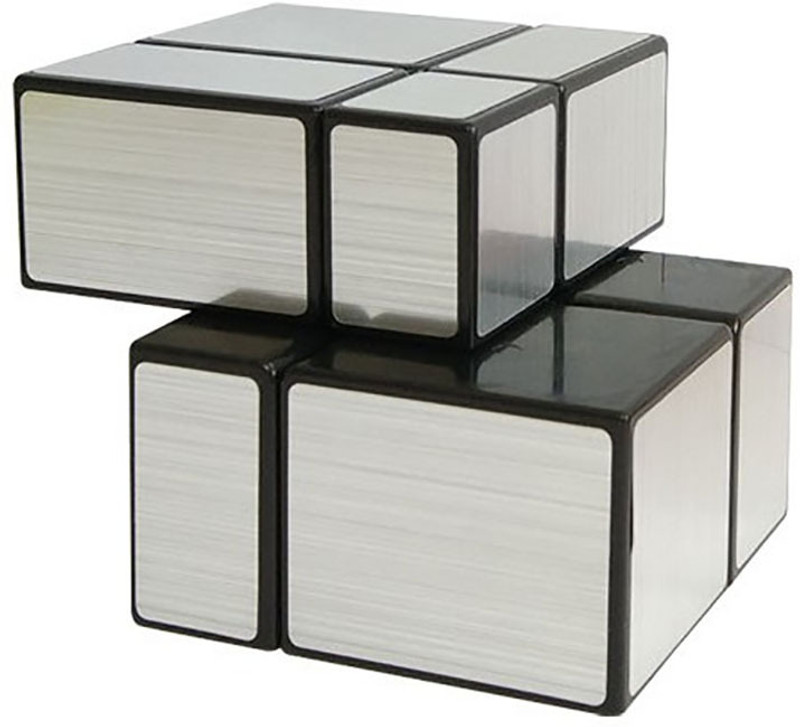 Hawkister QiYi 2x2x2 Gold Mirror High Speed Cube (2x2 Mirror Gold Cube) Magic Cube(1 Pieces)