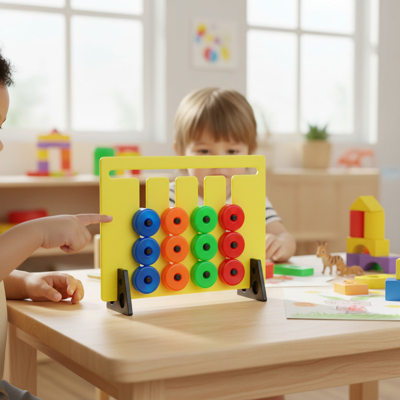 VrajVilla Montessori Sliding Puzzle Fun Logic Game for Kids(1 Pieces)