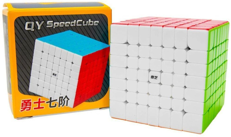 Cuberkart QiYi Warrior 7x7 Speed Cube | Compact and Lightweight Design(1 Pieces)