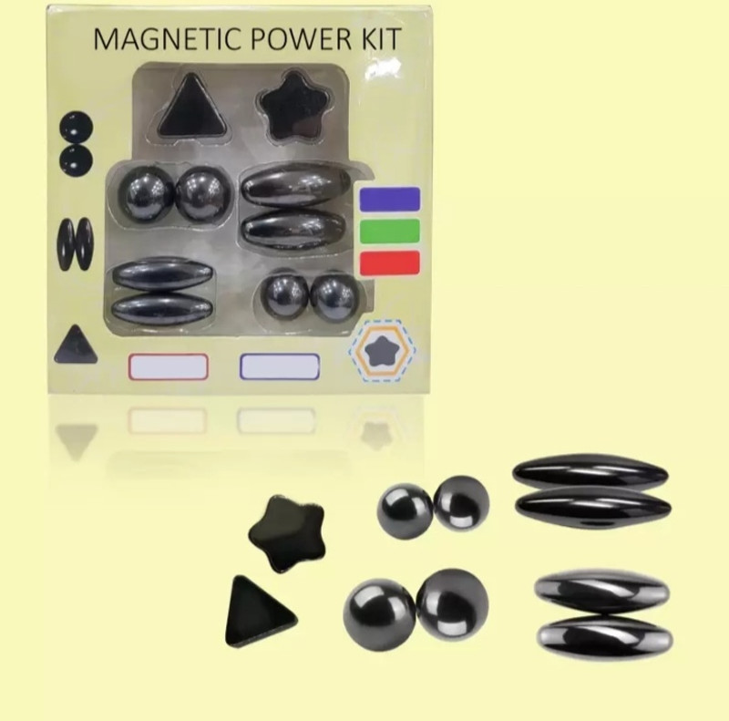 PW PENCILWALA 10 different Magnet Toys Balls For kids(10 Pieces)