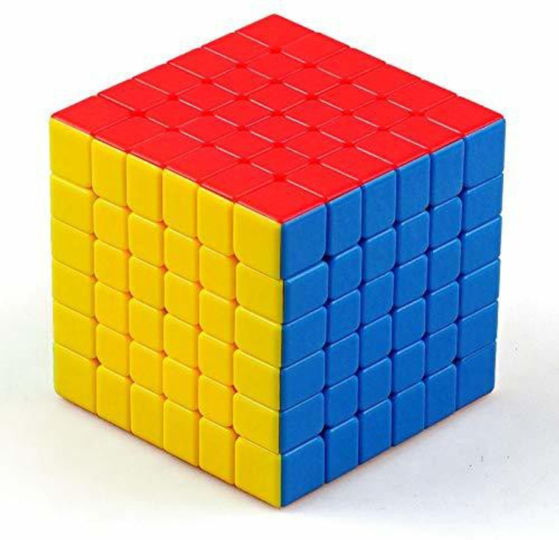 HornFlow Speed cube 6x6 cube high speed stickerless magic rubix cube 8665(1 Pieces)