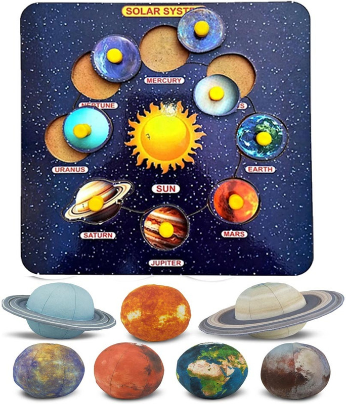 BUY SURETY Pre-school Science Toys Solar System Model Puzzle With All Planet Outer Space(1 Pieces)