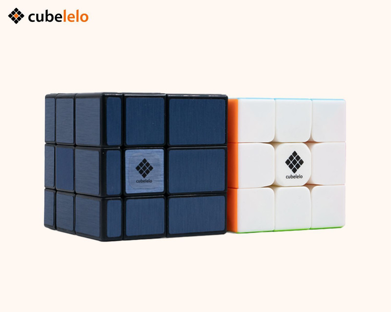 Cubelelo Drift 3x3 & Blue Mirror Cube Puzzle For Kids & Toys for Boys & Girls(2 Pieces)