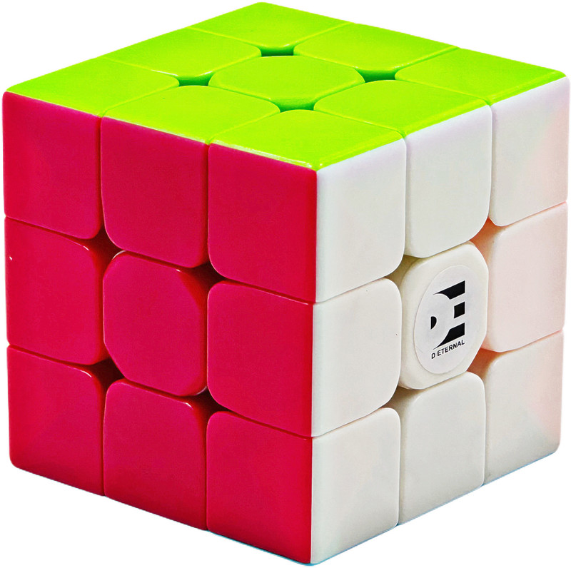 D ETERNAL 3X3X3 High Speed Stickerless Magic Cube(1 Pieces)