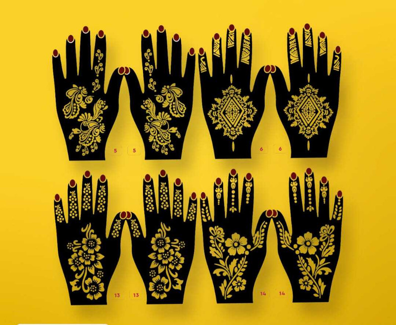 SHREE RAM T50 Temporary Tattoo Kit