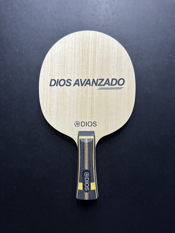 Dios Avanzado Elite Ebenholz Table Tennis Blade Yellow Table Tennis Blade(Pack of: 1, 92 g)