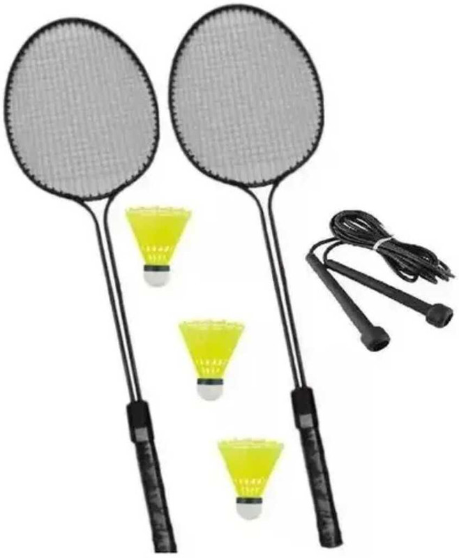 BODHRAJ SPORTS BRDD06 Multicolor Strung Badminton Racquet(Pack of: 1, 0.1 g)