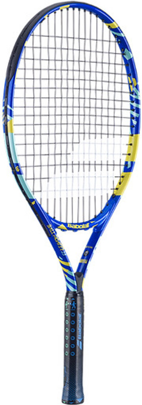 BABOLAT Ballfighter 25 Tennis Racquet Grip 0 Blue, Yellow Strung Tennis Racquet(Pack of: 1, 440 g)