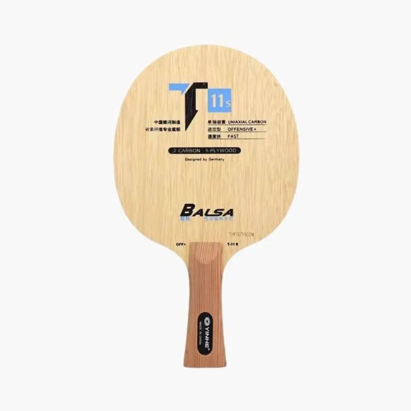 Yinhe T11S 5+2 Carbon, Ultra-Light, Enlarged Sweet Spot, Off+ Speed, Great Control, Beige Table Tennis Blade(Pack of: 1, 75 g)