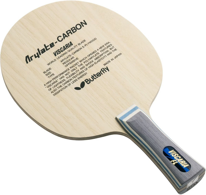 Prinsports Viscaria FL Brown Table Tennis Blade(Pack of: 1, 85 g)