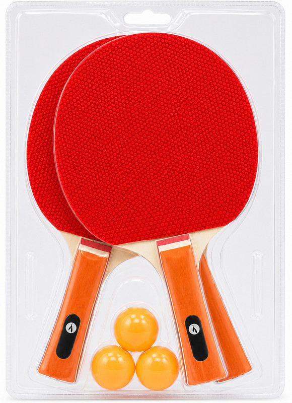 R N Enterprise Table Tennis Racket Orange Table Tennis Racquet(Pack of: 5, 450 g)