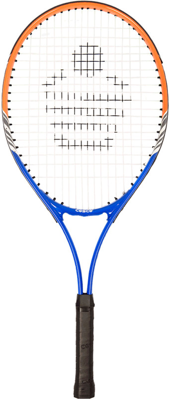 COSCO Drive-27 Orange, Blue Strung Tennis Racquet(Pack of: 1, 290 g)