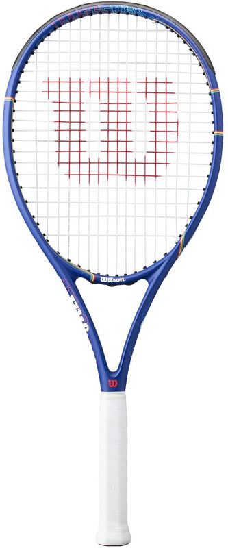 WILSON US Open 105-279G Blue Strung Tennis Racquet(Pack of: 1, 279 g)