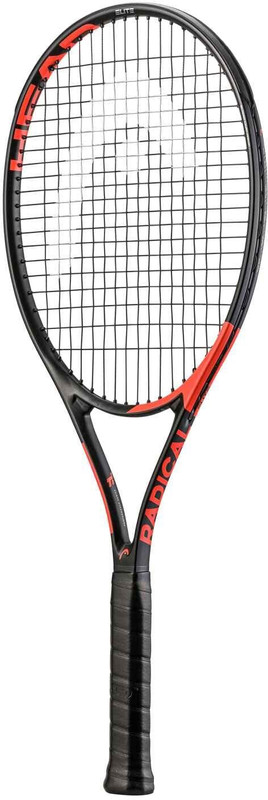 Head Ti Radical Elite 105- Black, Orange Strung Tennis Racquet(Pack of: 1, 265 g)