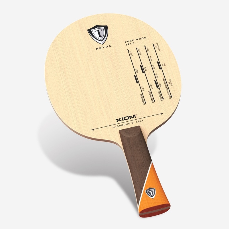 Xiom 19 Allround S Brown Table Tennis Blade(Pack of: 1, 81.15 g)