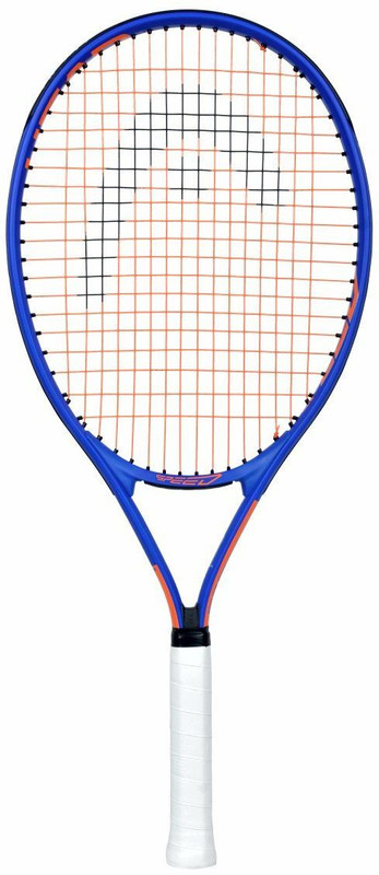 Head IG SPEED Junior 25"(8-10yrs)-240gms White, Black Strung Tennis Racquet(Pack of: 1, 240 g)