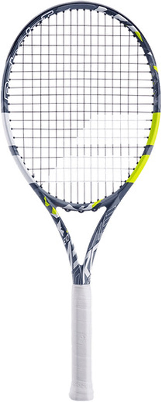 BABOLAT EVO AERO UNSTRUNG Grey, Yellow Unstrung Tennis Racquet(Pack of: 1, 275 g)