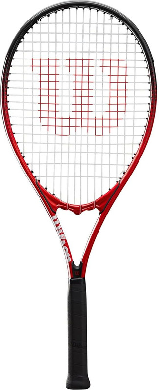WILSON Pro Staff Precision XL 110 Red Strung Tennis Racquet(Pack of: 1, 295 g)