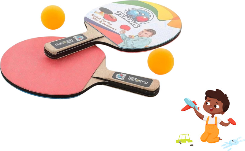 Zuuluzrs Indoor And Outdoor Table Tennis Ping Pong Trainer Set Multicolor Table Tennis Racquet(Pack of: 1, 250 g)