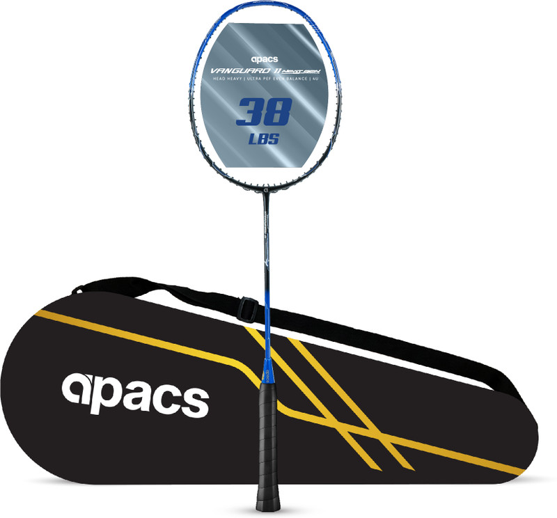 apacs Vanguard 11 Next Gen Silver Unstrung Badminton Racquet(Pack of: 1, 82 g)