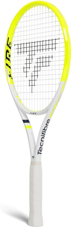 Tecnifibre Fire 305S 2026_Grip 3 White, Yellow Unstrung Tennis Racquet(Pack of: 1, 305 g)