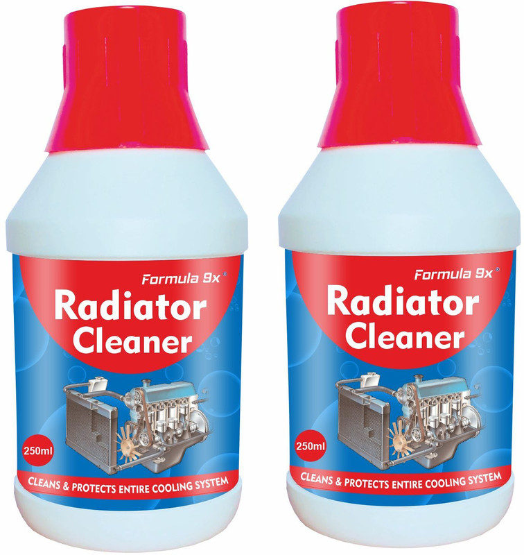 Formula 9x FORRFH 05 Radiator Cleaner 250ml+250ml (Combo Pack) Radiator Cleaner Flush(500 ml)