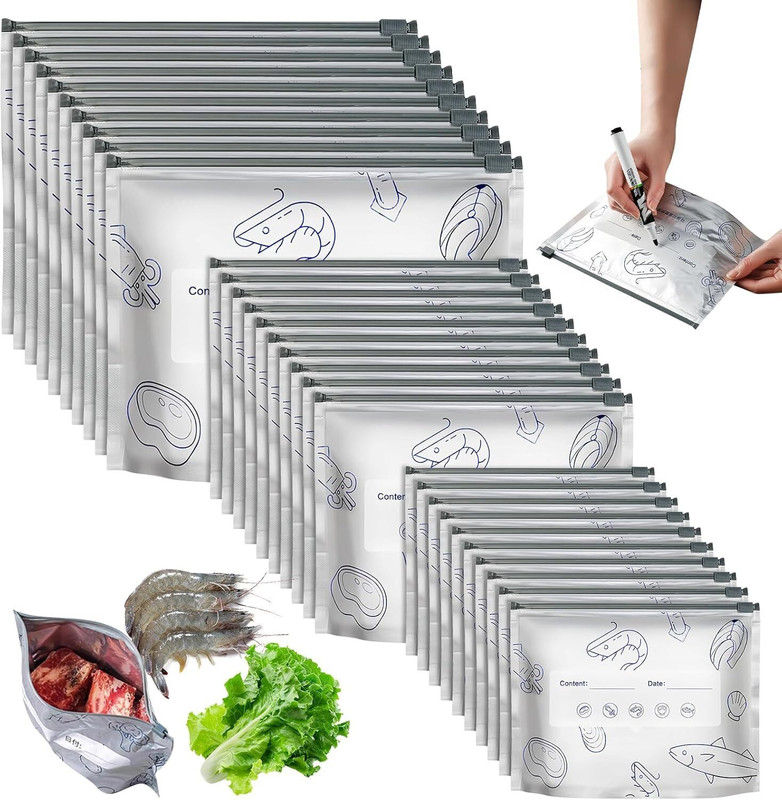 MandN enterprise REUSABLE ALUMINUM FOIL BAG 10 PCS SET 74 g Rain Barrel