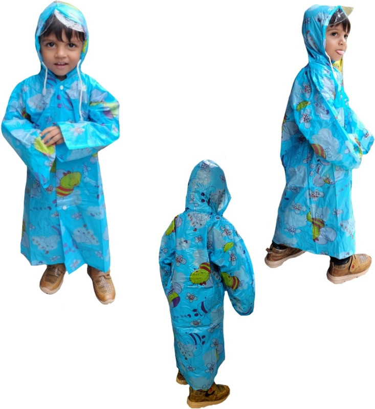 DK Creation Graphic Print Boys & Girls Raincoat