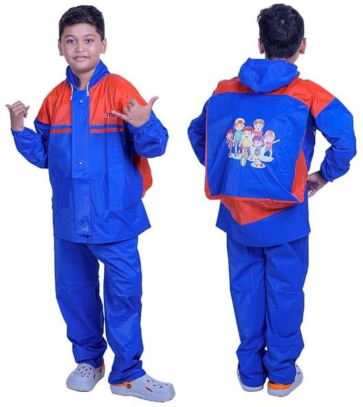 WEARHIGH Solid Boys & Girls Rain Suit