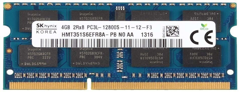 Hynix Low voltage or L DDR3 4 GB Laptop (PC3L-12800)