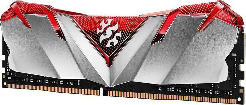 XPG D30 DDR4 8 GB (Single Channel) PC DRAM (GAMMIX D30)(Red & Grey)