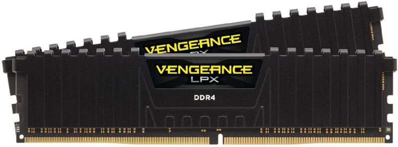 Corsair Vengeance 16GB (2×8GB) DDR4 3200MHz Desktop RAM | Gaming Perfrmance | DDR4 16 GB (Dual Channel) PC DRAM (CMK16GX4M2B3200C16)(Black)