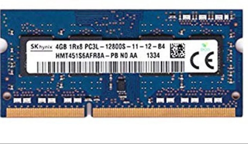 Hynix 12800 DDR3 4 GB (Single Channel) Laptop (4GB Laptop RAM PC3L 12800 DDR3)