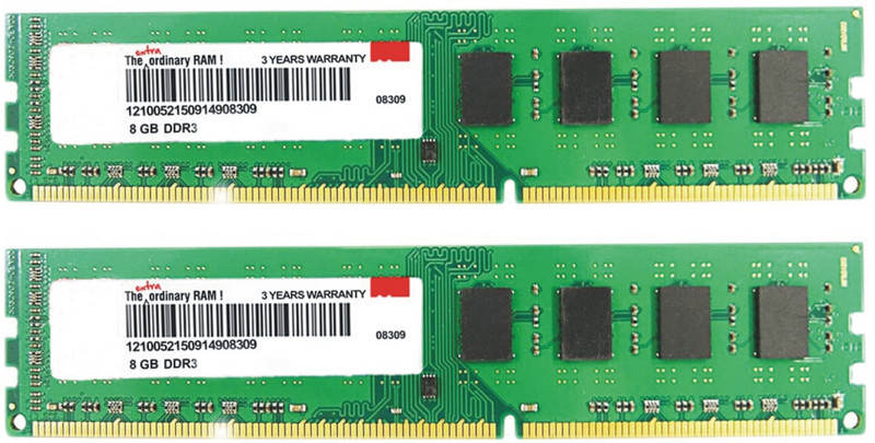 RNC DDR3 2PC. DDR3 8 GB (Dual Channel) PC, Server (DESKTOP 8GB DDR3 12800 RAM 2PC)