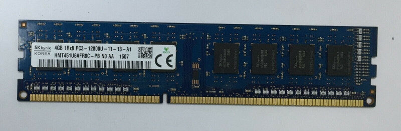 Hynix 11280/1600 DDR3 4 GB PC (HMT451U6AFR8C-PB , PC3 12800U)
