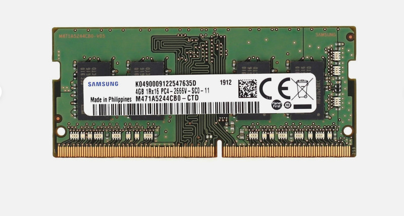 FUTURETECH SAMSUNG PC4 2666 DDR4 4 GB (Single Channel) Laptop (2666MHZ)