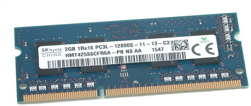 Hynix low DDR3 4 GB Laptop (HMT451S6BFR8A-PB , PC3L 12800s)(Green)