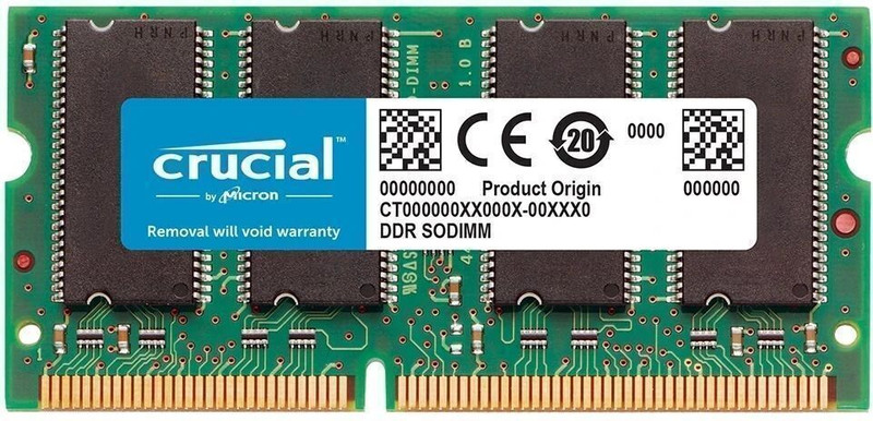 Crucial Basics Ram 3200MHZ Compatible with (2933MHz or 2666mhz) 4 YEARS WARRANTY DDR4 8 GB (Single Channel) Laptop (CB8GS3200)