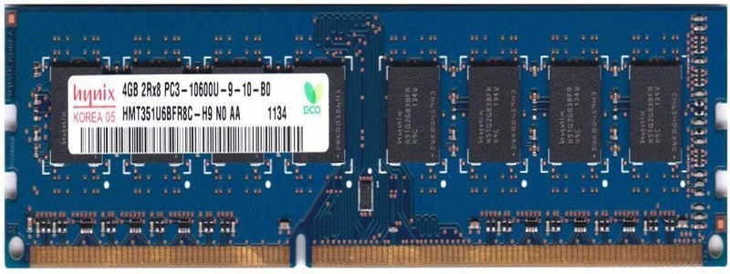 Hynix ddr3 DDR3 4 GB (Dual Channel) PC (HMT351U6BFR8C-H9 PC3-10600U)