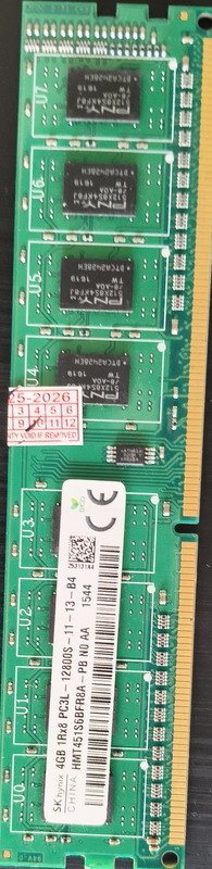Sk Hynix Ulta series DDR3 4 GB (Single Channel) PC (HMT451S6BFR8A)