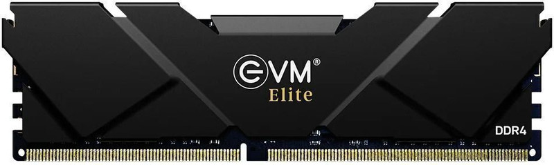 EvmZone EVM Elite DDR4 8 GB (Single Channel) PC DRAM Type DDR4 (Elite Gaming)(Black)