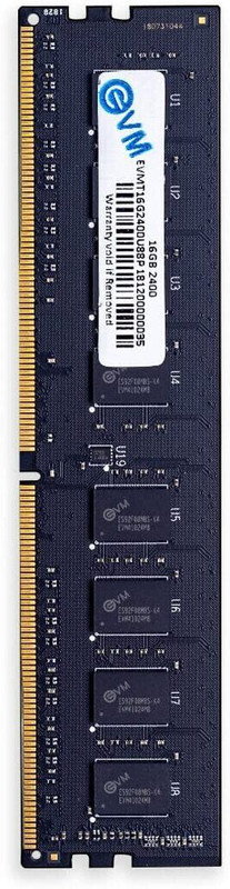 EVM Desktop RAM DDR4 16 GB PC DDR4 (16GB DDR4 Desktop RAM 2400MHz Long-DIMM)(Black)