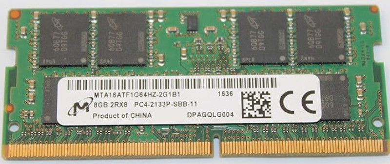 MlCRON PC4-2133P DDR4 8 GB (Dual Channel) Laptop, Mac, PC (MTA16ATF1G64HZ-2G1A2)(Green)