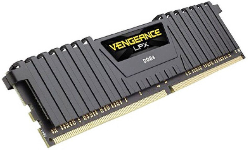 Corsair VENGEANCE LPX 8GB DDR4 3200MHz | Best Gaming Performance DDR4 8 GB (Single Channel) PC DRAM (CMK8GX4M1E3200C16-V2 (2024 Edition)))(Black)