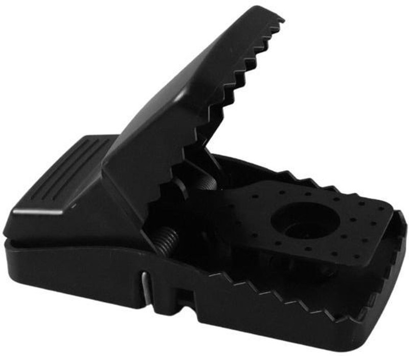 DeoDap Plastic Heavy Duty Big Mouse Trap – Reusable Rodent Catcher Tool Live Trap