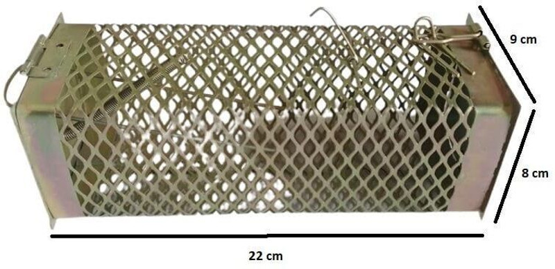 RATOPOLIS Rat Trapping Cage (Pinjra) Made of Iron Live Trap