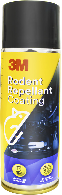 3M Rodent Repellent Coating,Rat Repellent Spray,Easy-to-Spray(250g Each, Pack of 1) Live Trap