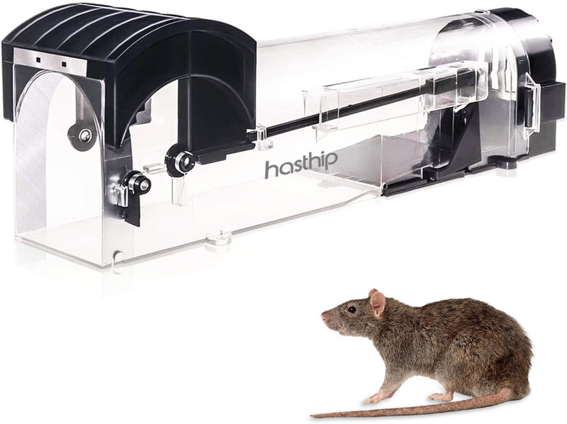 ELEPHANTBOAT Humane Mouse Trap, 32 cm Enlarged Smart Mouse and Rodent Trap Live Trap